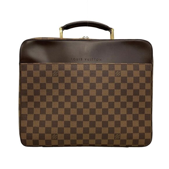 LOUIS VUITTON Porte Ordinateur Sabana Ebene Damier Hand Bag 674-072725 - Picture 2 of 15